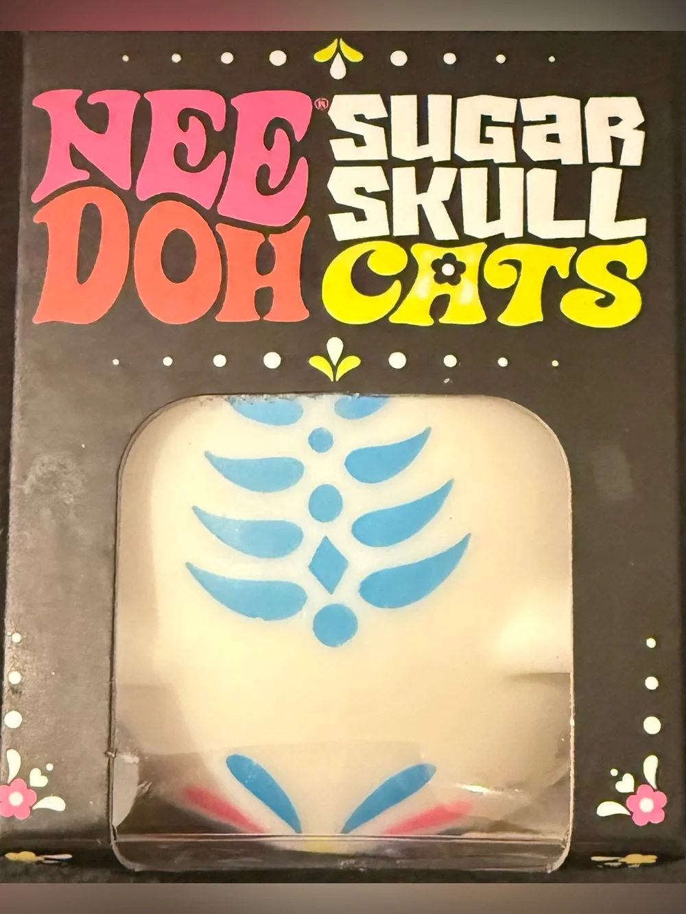 SCHYLLING NEEDOH SUGAR SKULL CATS TRENDING!! PASTEL COLORS SQUEEZEABLE TOY NIB